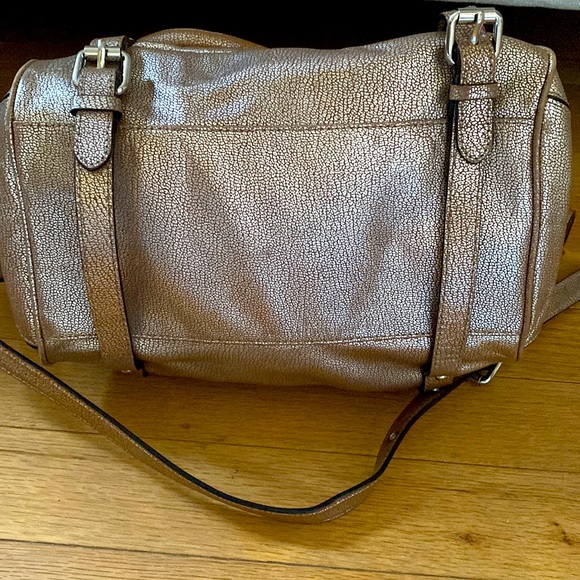 Rebecca minkoff Cupid leather satchel - gold silver metallic - Picture 3 of 11